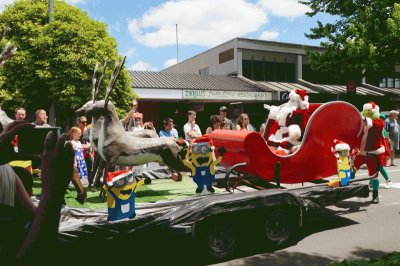 @015 Santa Parade Rotorua NZ jigsaw puzzle