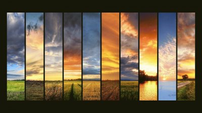 astratto sunsets