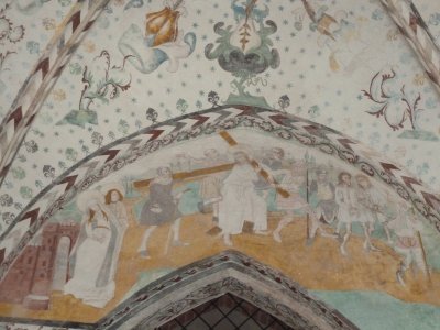 Roskilde cathedral ceiling jigsaw puzzle