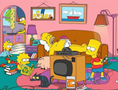 פאזל של Day in Simpson 's House