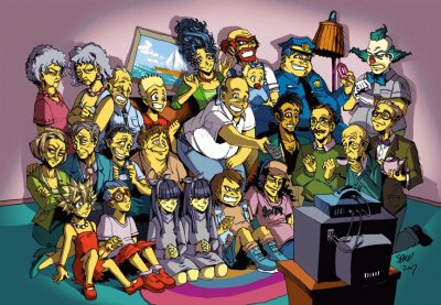 New Type of Simpsons jigsaw puzzle