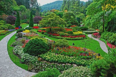 פאזל של Butchart Gardens