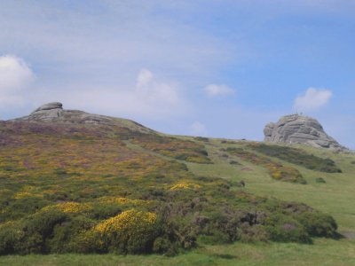 Saddle Tor, Dartmoor, UK