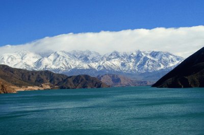 פאזל של Embalse Potrerillos. Mendoza. Argentina