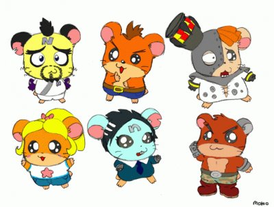 פאזל של hamtaro