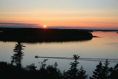 sunset Passamaquoddy Bay