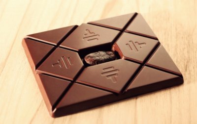 To 'ak dark chocolate jigsaw puzzle