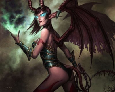 Succubus jigsaw puzzle