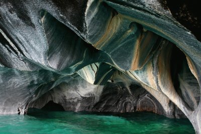 פאזל של Cuevas de mÃ¡rmol /Argentina-Chile/Patagonia.