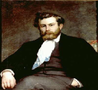 273   Portrait de sisley(Par Renoir)