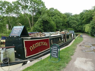 Cheese boat Kennet and Avon canal jigsaw puzzle