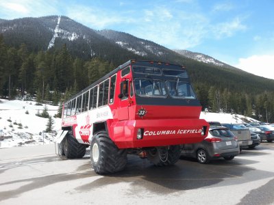 Glacier Bus Banff jigsaw puzzle