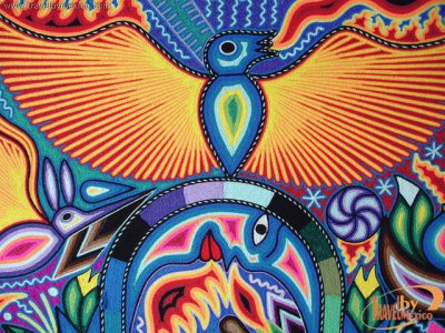 ARTE HUICHOL. jigsaw puzzle