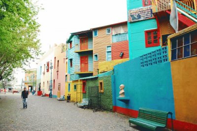 La Boca, Caminito. jigsaw puzzle