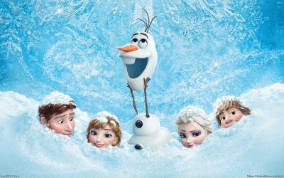 Frozen jigsaw puzzle