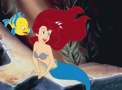 Ariel And Flounder