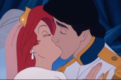 Ariel Kissing Eric