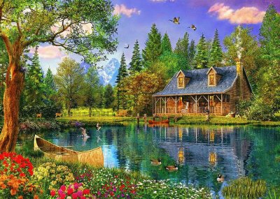 Casa do lago jigsaw puzzle