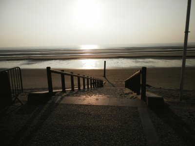 La plage du Hardelot (Fr)