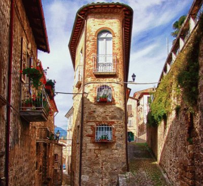 Civitella del Tronto Italy jigsaw puzzle