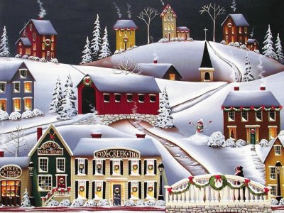 village jigsaw puzzle