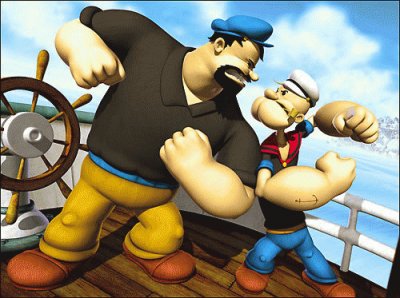 פאזל של popeye