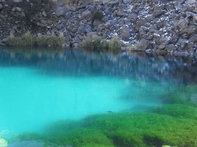 Laguna de la NiÃ±a Encantada. Mendoza. Argentina