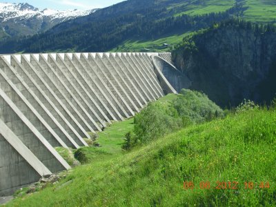 Barrage de Roselend (Beaufortain-Fr) jigsaw puzzle