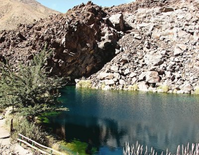 Laguna de la NiÃ±a Encantada. Mendoza. Argentina