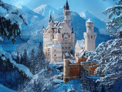 CASTILLO NEUSCHAWANTEIN- ALEMANIA jigsaw puzzle