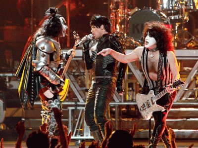 Adam Lambert And Kiss