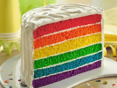 Colorido pastel