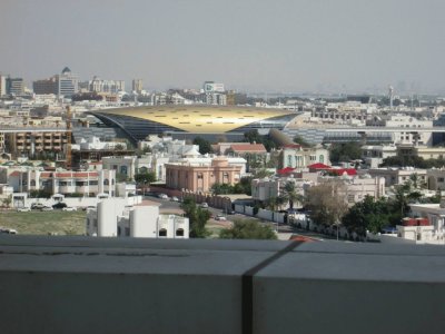 La metro de Dubai vista desde el hotel jigsaw puzzle