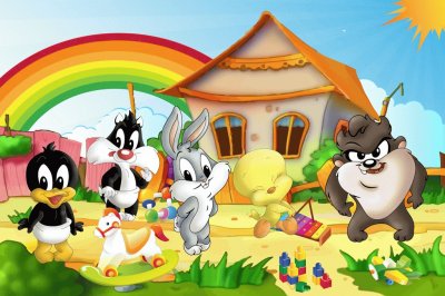 looney baby jigsaw puzzle