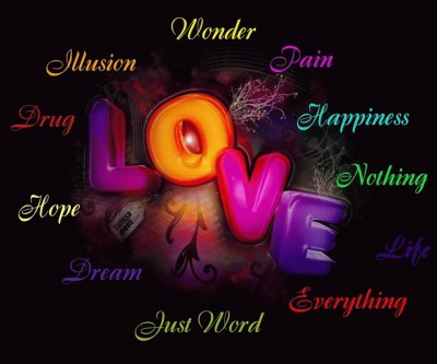 love words jigsaw puzzle