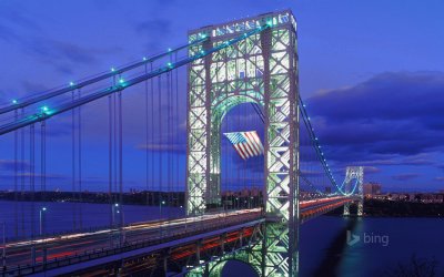 Geoge Washington Bridge New York jigsaw puzzle