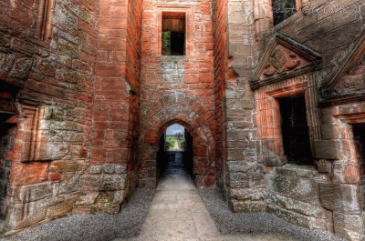 פאזל של caerlaverock castle