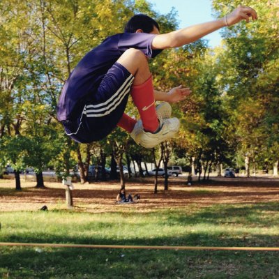 פאזל של Slackline rider