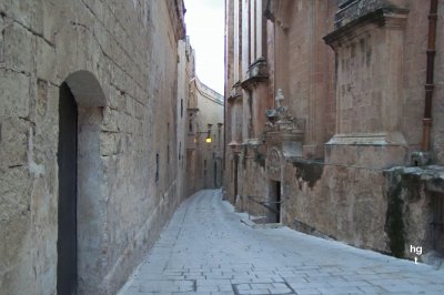 Gasse in Mdina - Malta jigsaw puzzle