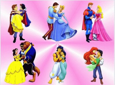 PRINCIPES Y PRINCESAS jigsaw puzzle