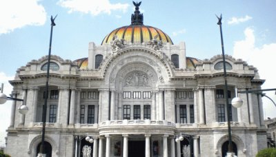 פאזל של Bellas Artes. Mex. D.F.