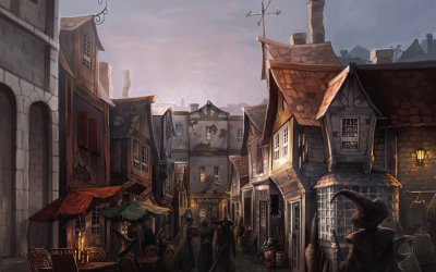 פאזל של Diagon Alley