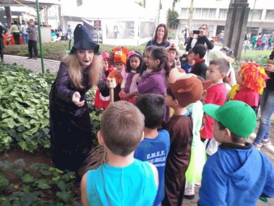 Escola na Feira do Livro de Montenegro