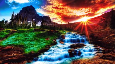 waterfall jigsaw puzzle