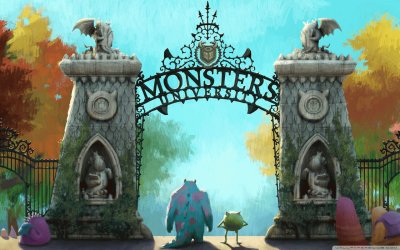 פאזל של monsters university