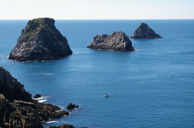 פאזל של les  "tas de pois " pointe de Penhir  FinistÃ©re