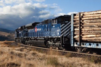 Closeup of MRL 4406 on the Night Gas at Evaro Hill jigsaw puzzle