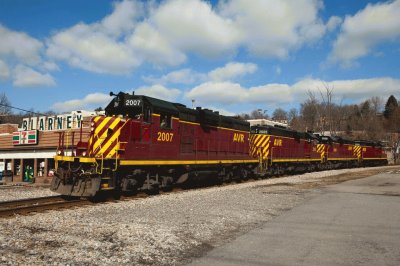 AVR 2007 heading to Evans City, Pennsylvania