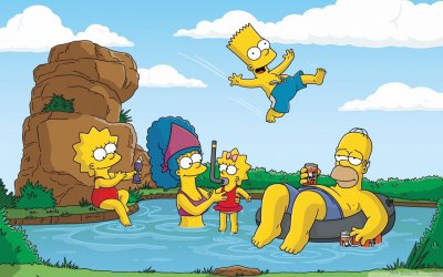 simpsons jigsaw puzzle