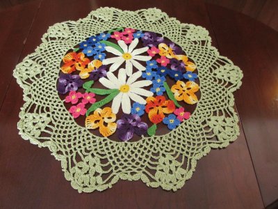 פאזל של Floral Doily